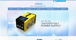 Desktop Screenshot of nimac.com.my
